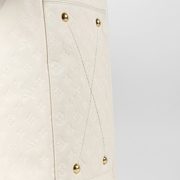 Louis Vuitton White Monogram Empreinte Artsy MM - Picture 5 of 13